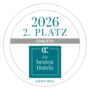 Sigillo rotondo: 2º posto 2026, chalet, CC Die besten Hotels Südtirol