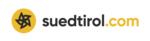 Logo von suedtirol.com mit Schriftzug und stilisierter Blume